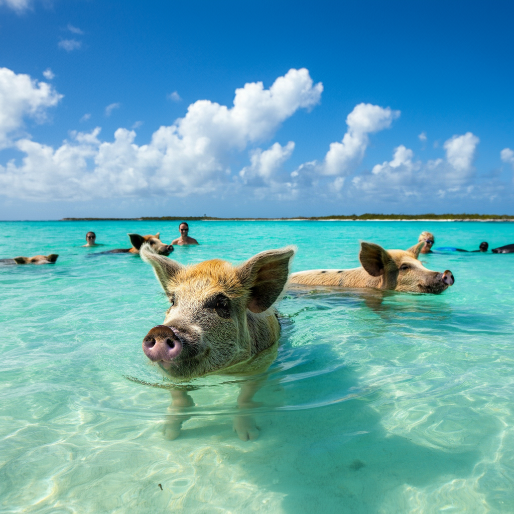 Swim With Pigs Bahamas